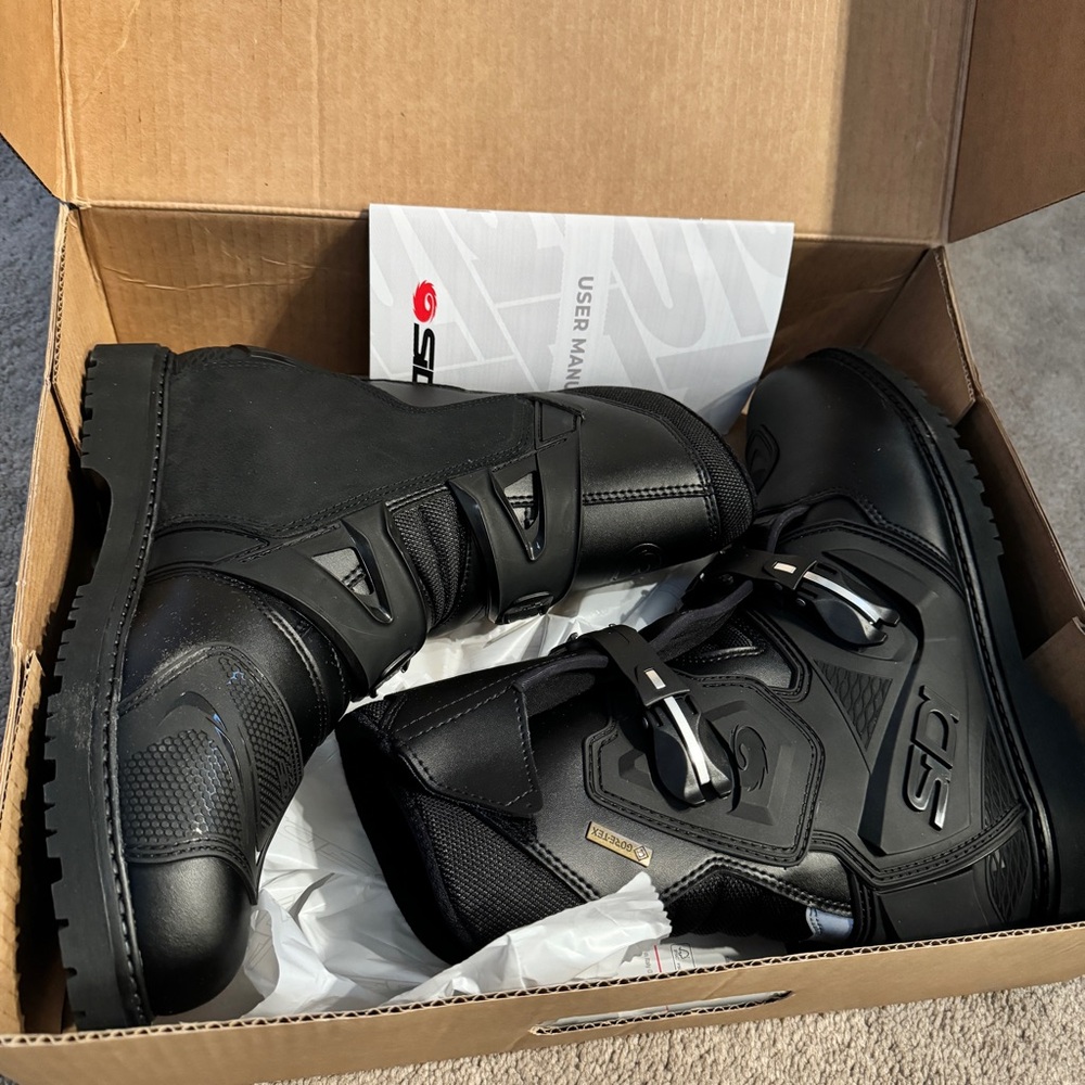 SIDI Mid Adventure 2 GORE - Black - Size 44